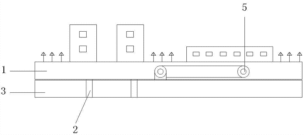 一種便攜式礦井地面廣場和井底車場模型教具的製作方法