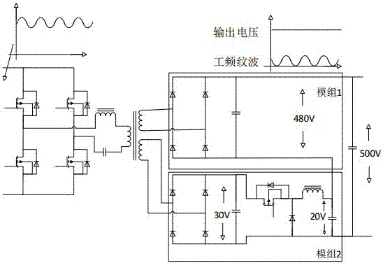 一種LLC的低頻紋波抑制電路、裝置及系統(tǒng)的制作方法