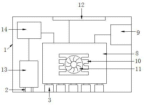 一種減震式計算機(jī)無線路由器的制作方法與工藝