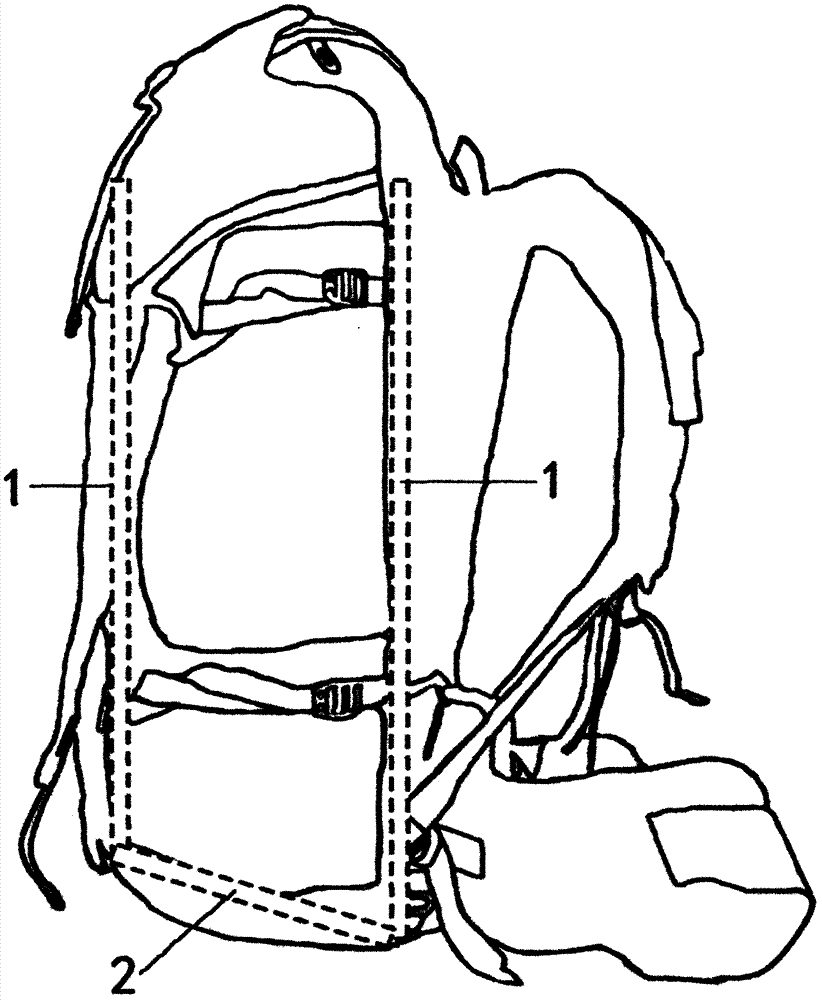 一種戶外登山包的制作方法與工藝