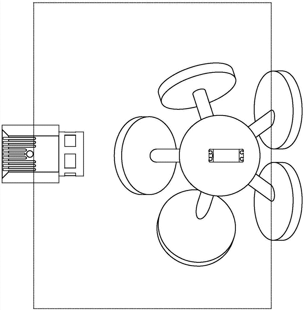 一種用於航空器的單相機轉盤傾斜攝影裝置的製作方法