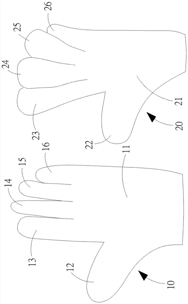 手套結(jié)構(gòu)的制作方法與工藝