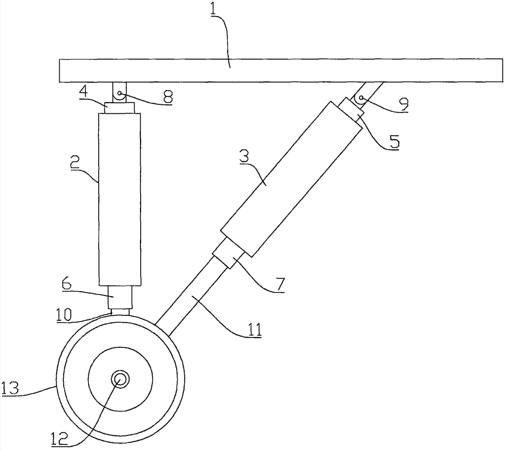 飛機(jī)機(jī)輪的緩沖結(jié)構(gòu)的制作方法與工藝