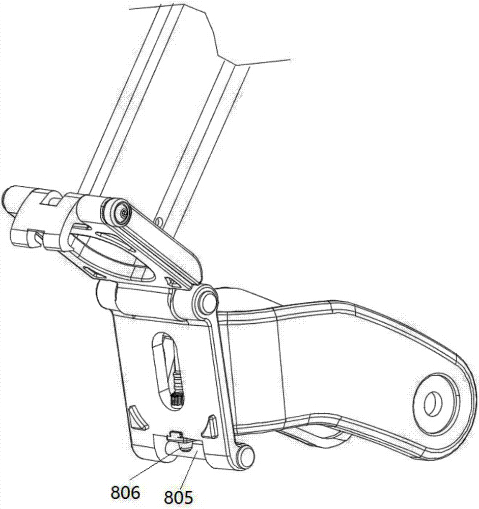 用于前叉后叉的折疊機(jī)構(gòu)的制作方法與工藝