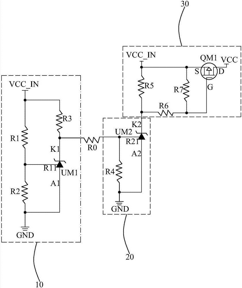 一種電壓保護(hù)電路的制作方法與工藝