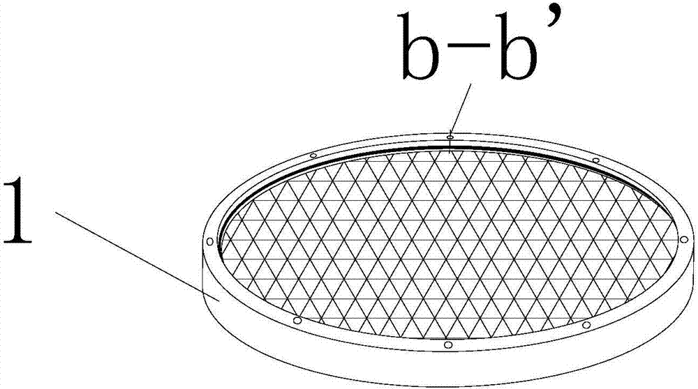 一种圆形蜂巢框结构的制作方法与工艺