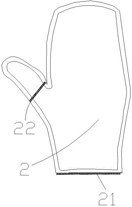 一種具有連手鏈的消防服的制作方法與工藝