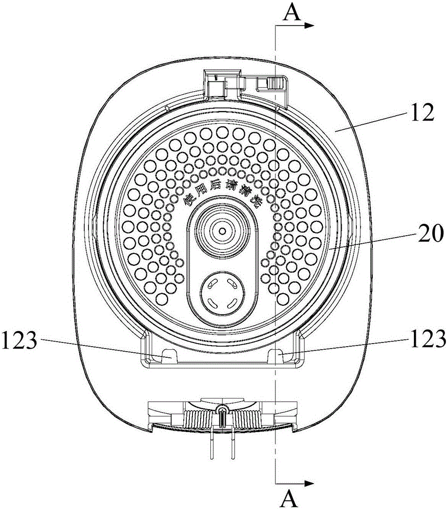 上蓋組件和烹飪器具的制作方法與工藝