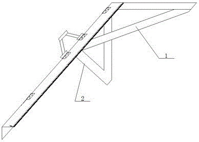 一種便攜型砌塊切割標(biāo)尺的制作方法與工藝