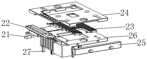 异形端子模具铸造件的搬运装置的制作方法