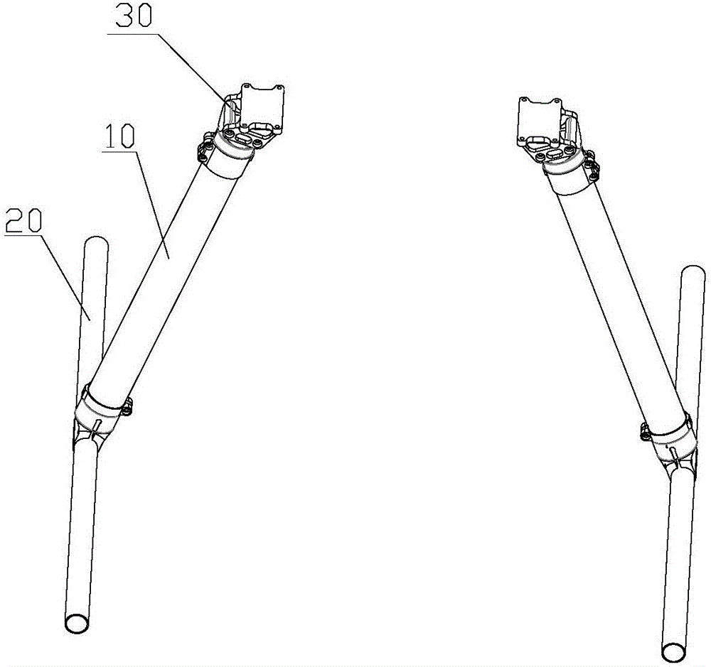 無人機、無人機腳架組件及腳架連接結構的制作方法與工藝