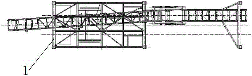 一種適應(yīng)兩條地面皮帶機(jī)系統(tǒng)的活動(dòng)式雙尾車的制作方法與工藝