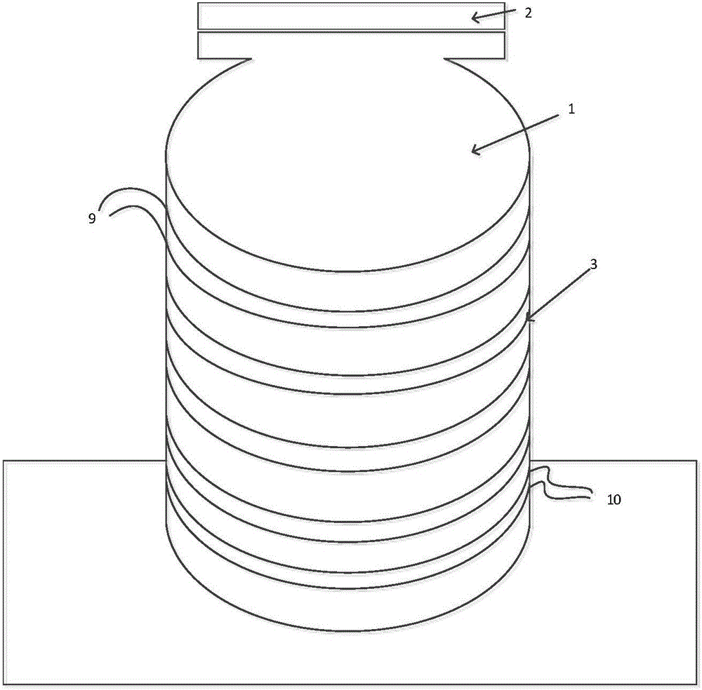 一種CVD法制備石墨烯及納米碳管真空氣相沉積裝置的制作方法