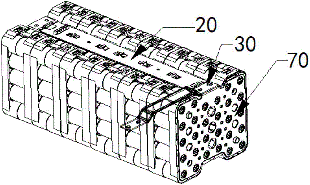 一种电池组线束的固定结构的制作方法与工艺