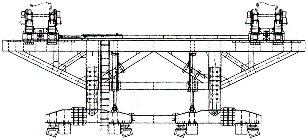 用于架设城际轨道和地铁U梁自平衡过孔式架桥机的制作方法与工艺