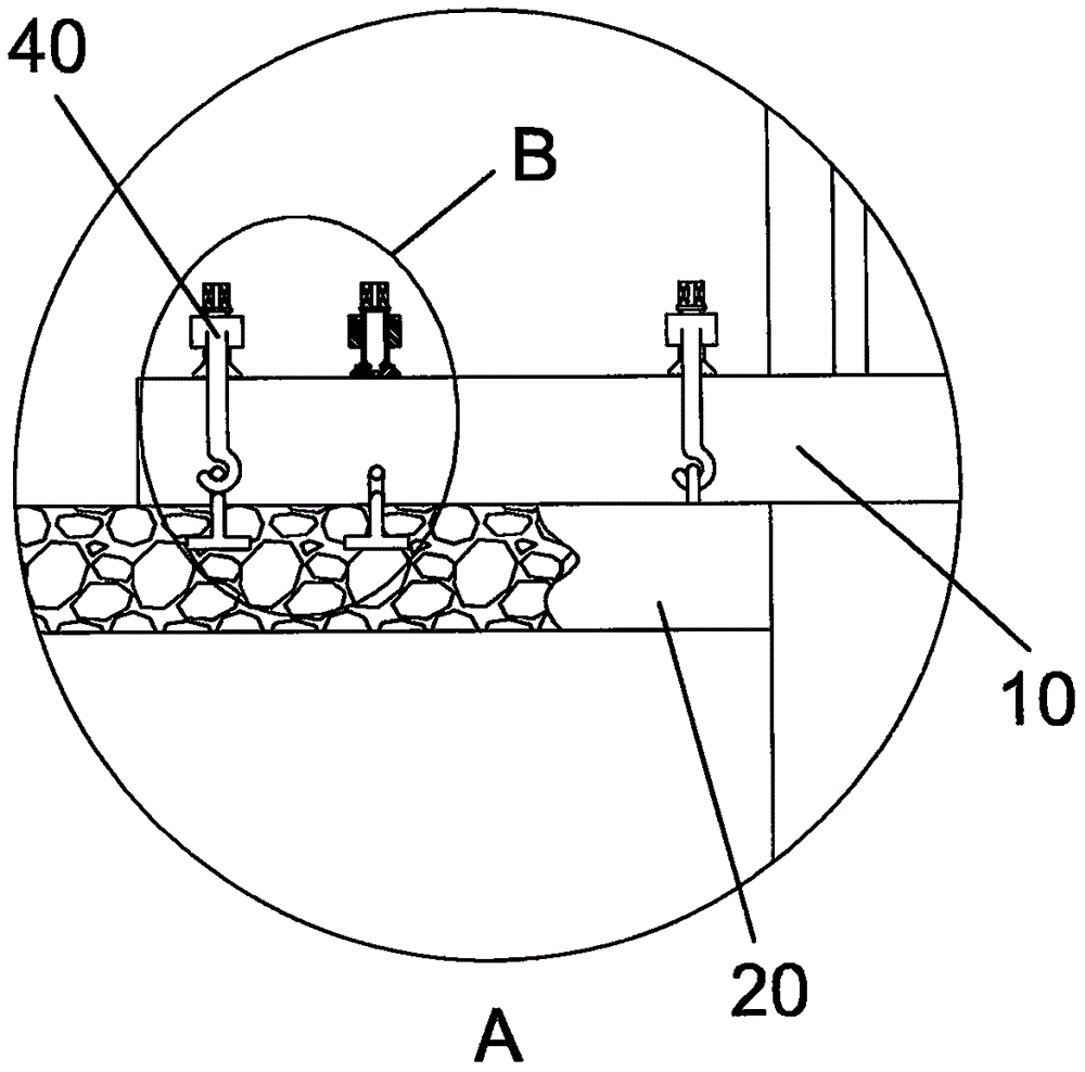 一种外挑梁与建筑物的固定结构的制作方法与工艺