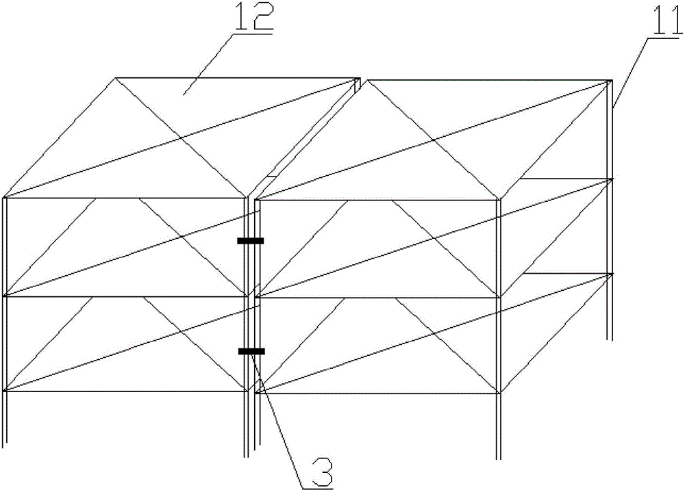 一种分体式组培架的制作方法与工艺