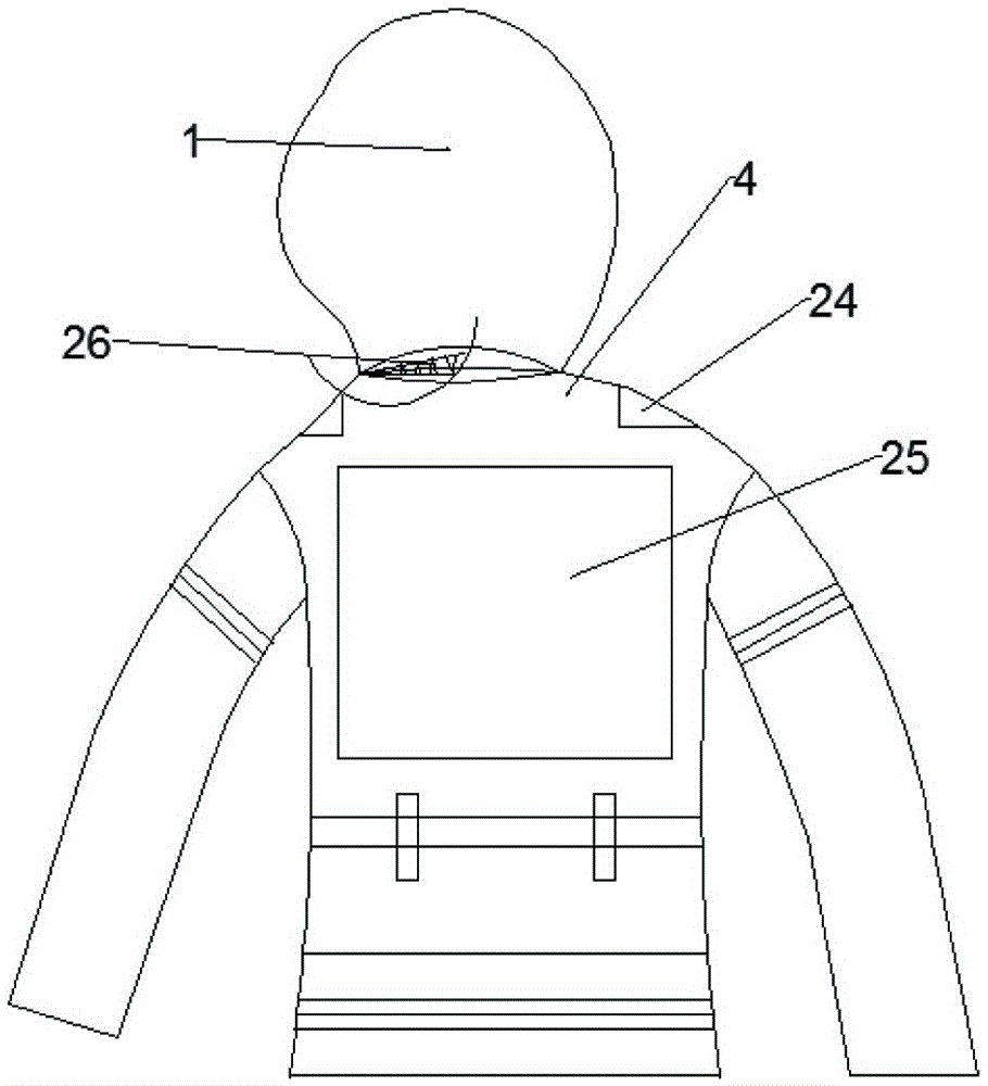 一種新型探險用衣服的制作方法與工藝