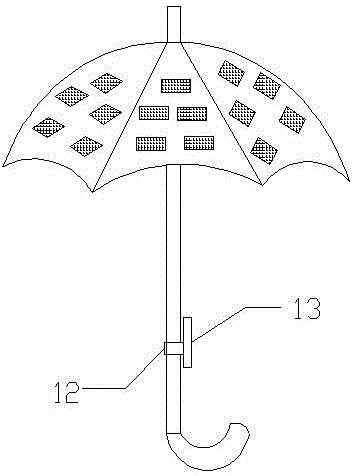 一种太阳能充电伞的制作方法与工艺