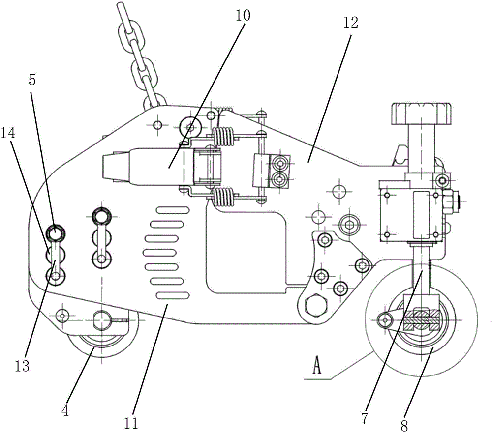 一种刀头框架的制作方法与工艺