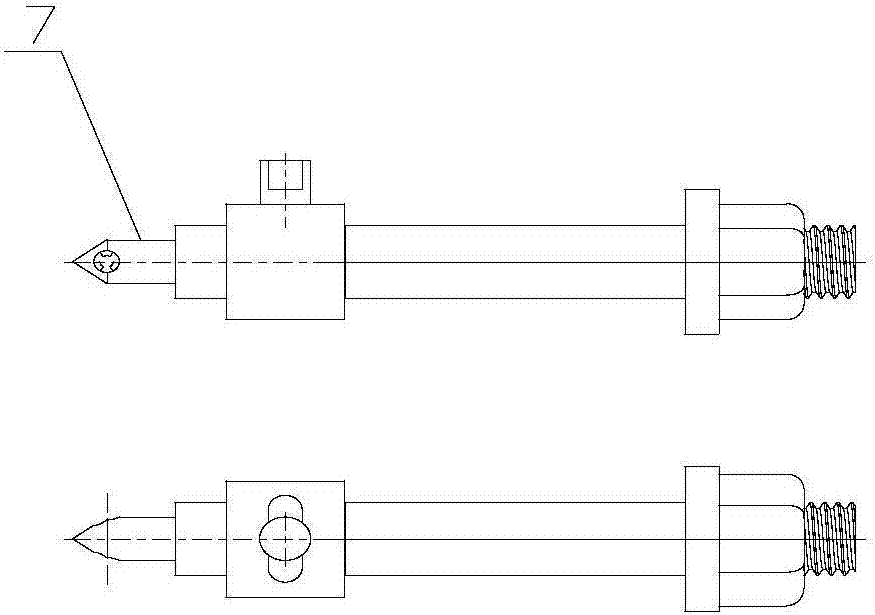 一種加工擺線型電極及擺線型小孔的裝置的制作方法