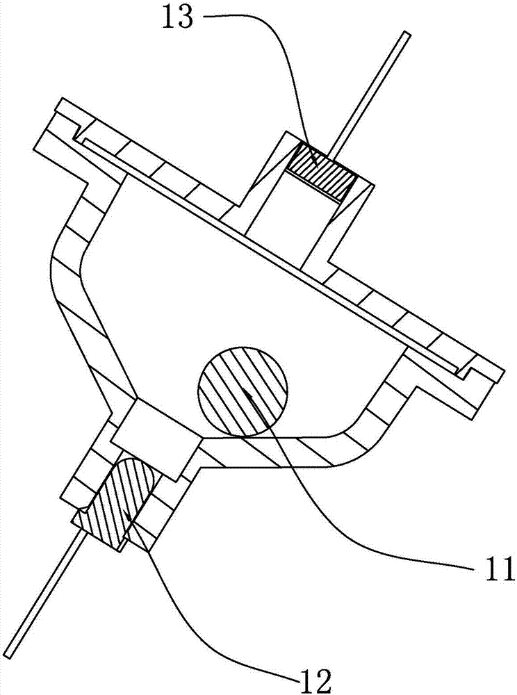 除螨機的UV燈斷電開關(guān)結(jié)構(gòu)的制作方法與工藝