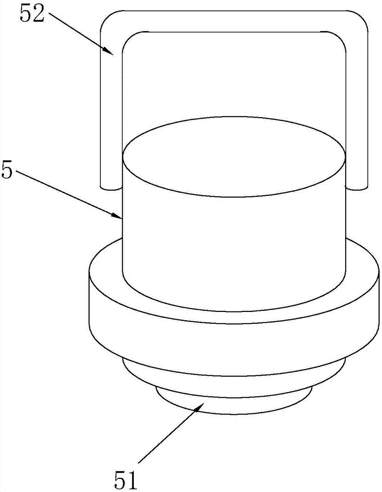 一种水槽磨边机的水槽压紧装置的制作方法
