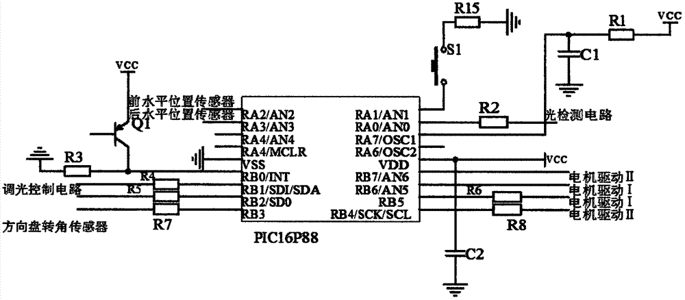 汽車大燈隨動系統(tǒng)的制作方法與工藝