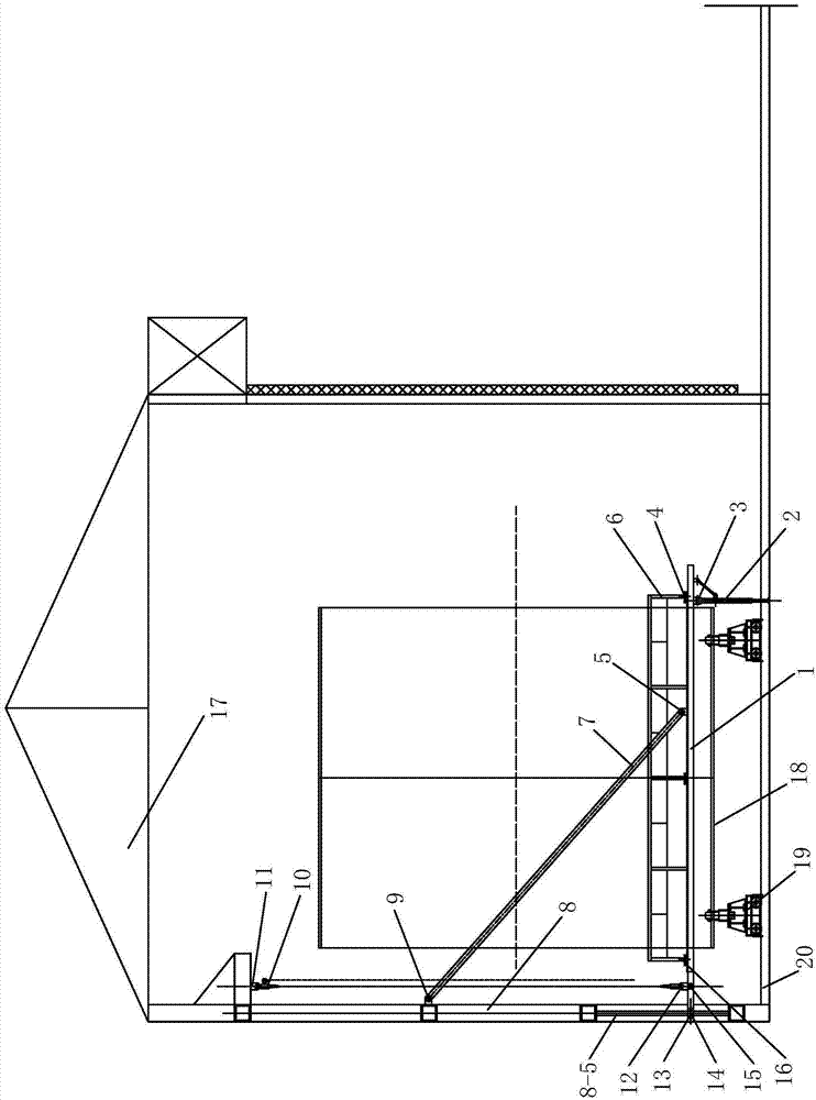 一种钢管内壁防腐涂装施工作业平台的制作方法与工艺