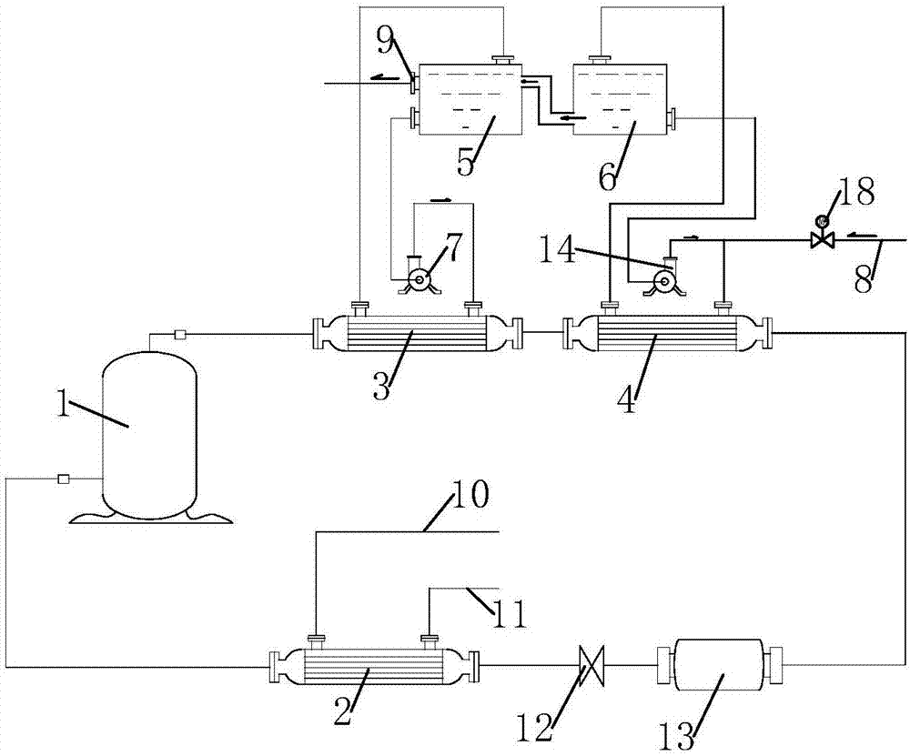 阶梯循环式直热热泵产冷产热水系统的制作方法与工艺