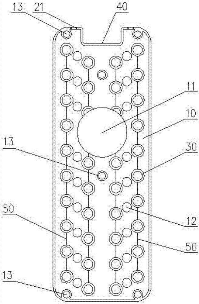 一種電池模組用的塑膠后隔板的制作方法與工藝