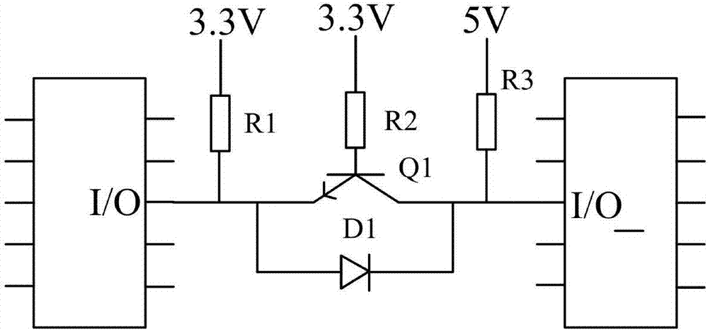 不同电压系统的通讯信号的电平转换装置的制作方法