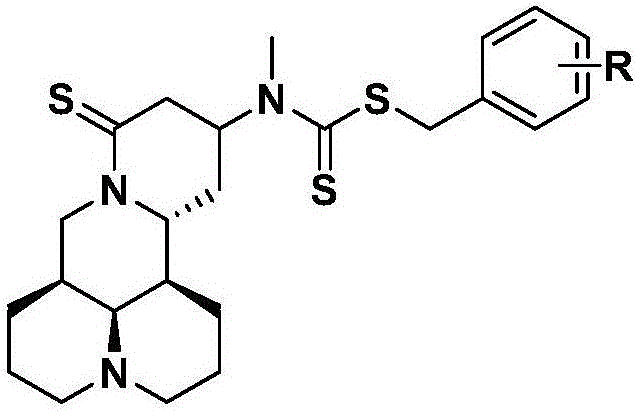一组硫代苦参碱衍生物及其盐类在制备抗骨质疏松药物中的应用的制作方法与工艺