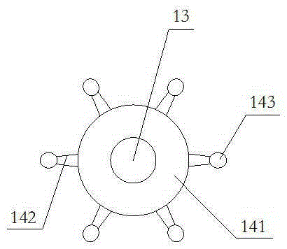 帶旋轉(zhuǎn)篩分機(jī)構(gòu)的柑橘色選裝置的制作方法