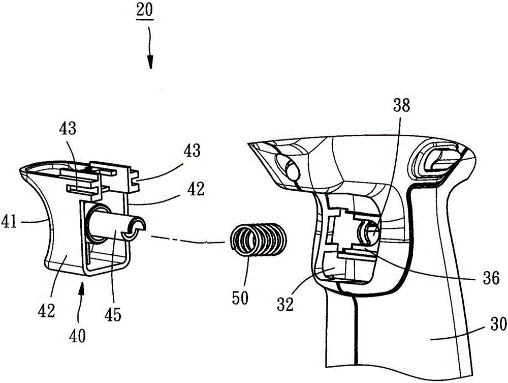 動力工具的扳機裝置的制作方法