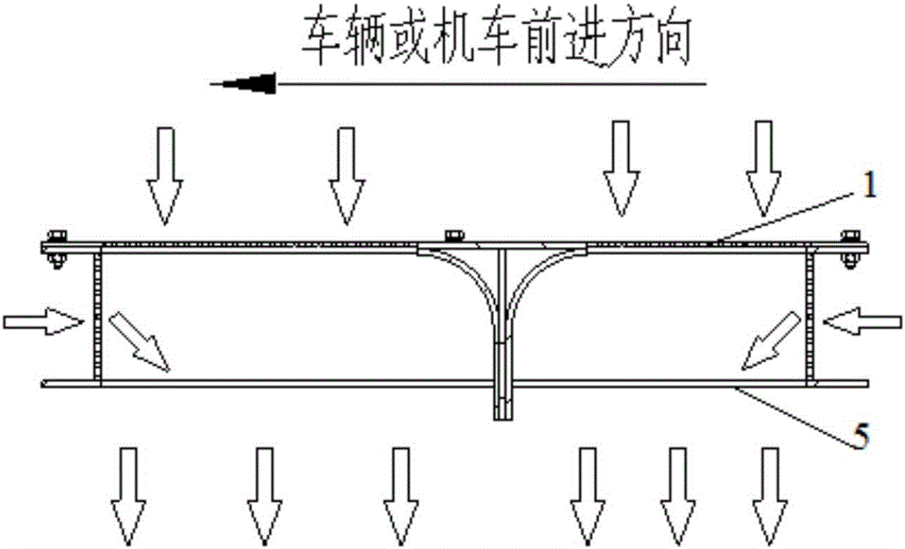 一種高速軌道交通用自調(diào)節(jié)通風裝置及機車的制作方法