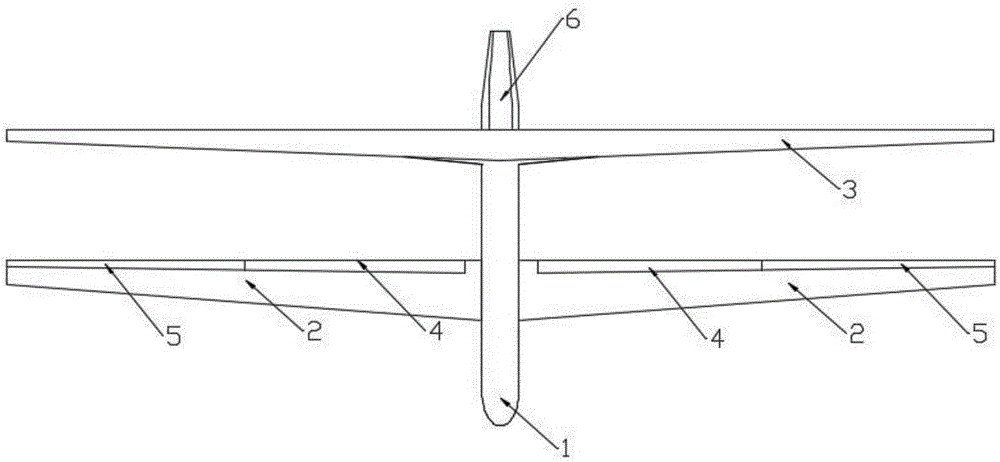 采用高后翼支撑尾翼的高空长航时串列翼飞行器气动布局的制作方法与工艺