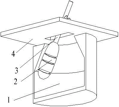 一種內滾花玻璃模具的制作方法與工藝