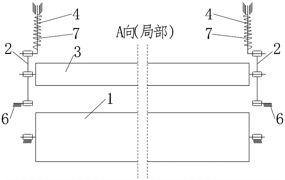 一種織機(jī)的低慣量后梁系統(tǒng)的制作方法與工藝