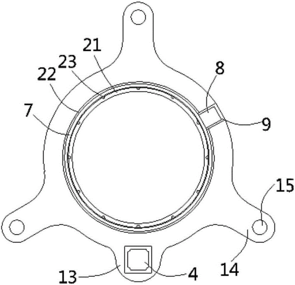 一種自動(dòng)化生產(chǎn)線上的光圈機(jī)構(gòu)的制作方法與工藝