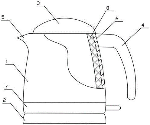 新型保健养生电热水壶的制作方法与工艺