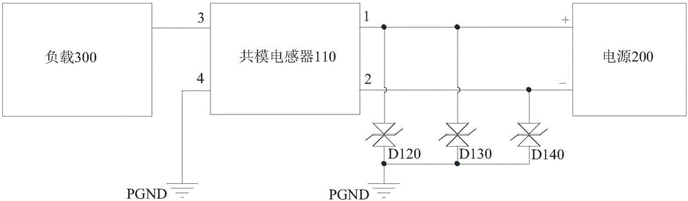 防護電路及電源接口的制作方法與工藝