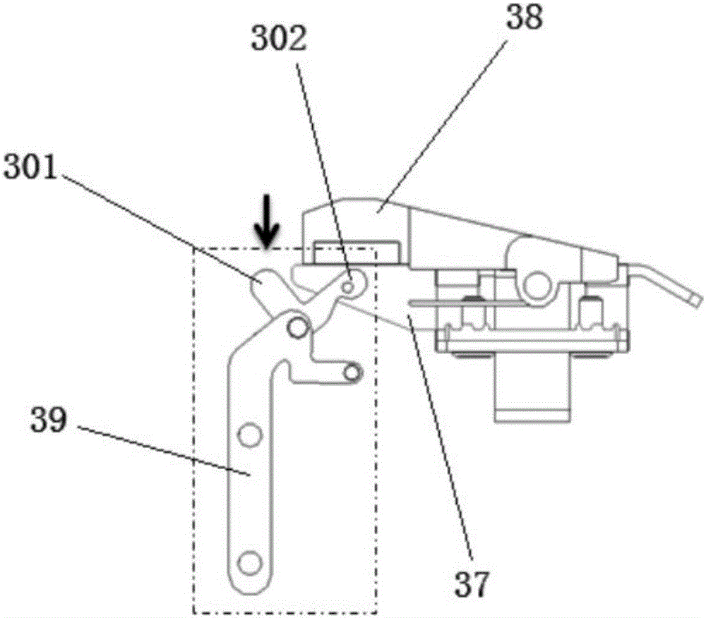 一種新型套袋機(jī)輸送袋機(jī)構(gòu)的制作方法與工藝