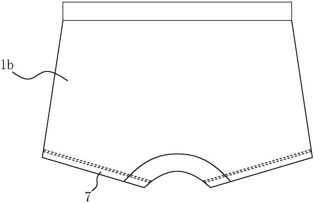 一种男士内裤的制作方法与工艺