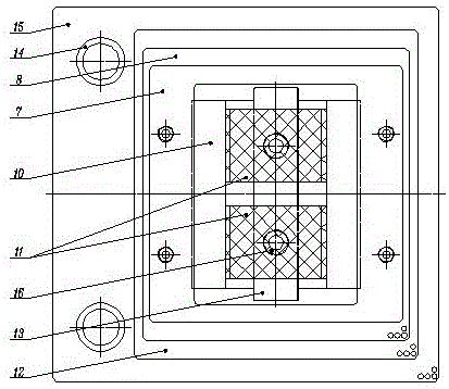 一種汽車驅(qū)動(dòng)橋U形板簧支架托板多工位加工模具的制作方法與工藝