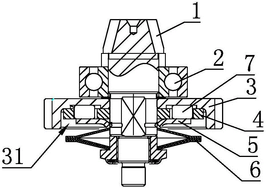 一种电锤的钢柱脱扣结构的制作方法与工艺