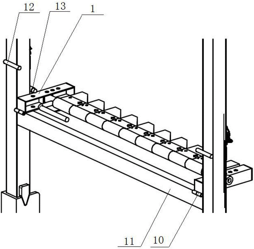 依次定位式運(yùn)輸臺(tái)側(cè)限位機(jī)構(gòu)的制作方法與工藝