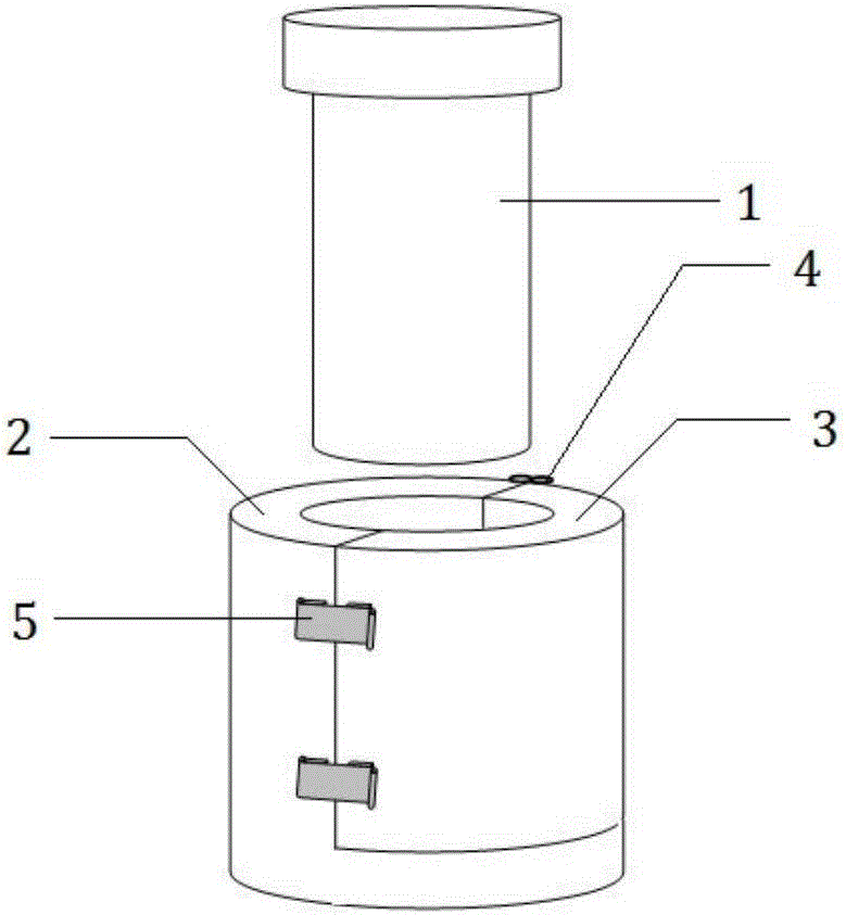 一種濾材樣品壓制模具的制作方法與工藝