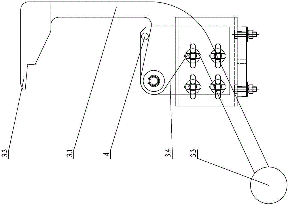 重錘式車(chē)身防漂浮裝置的制作方法