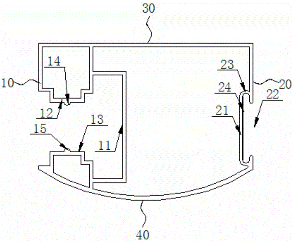 一種家具移門兩用插槽式豎框的制作方法與工藝